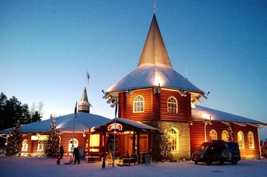 Christmas House Santa